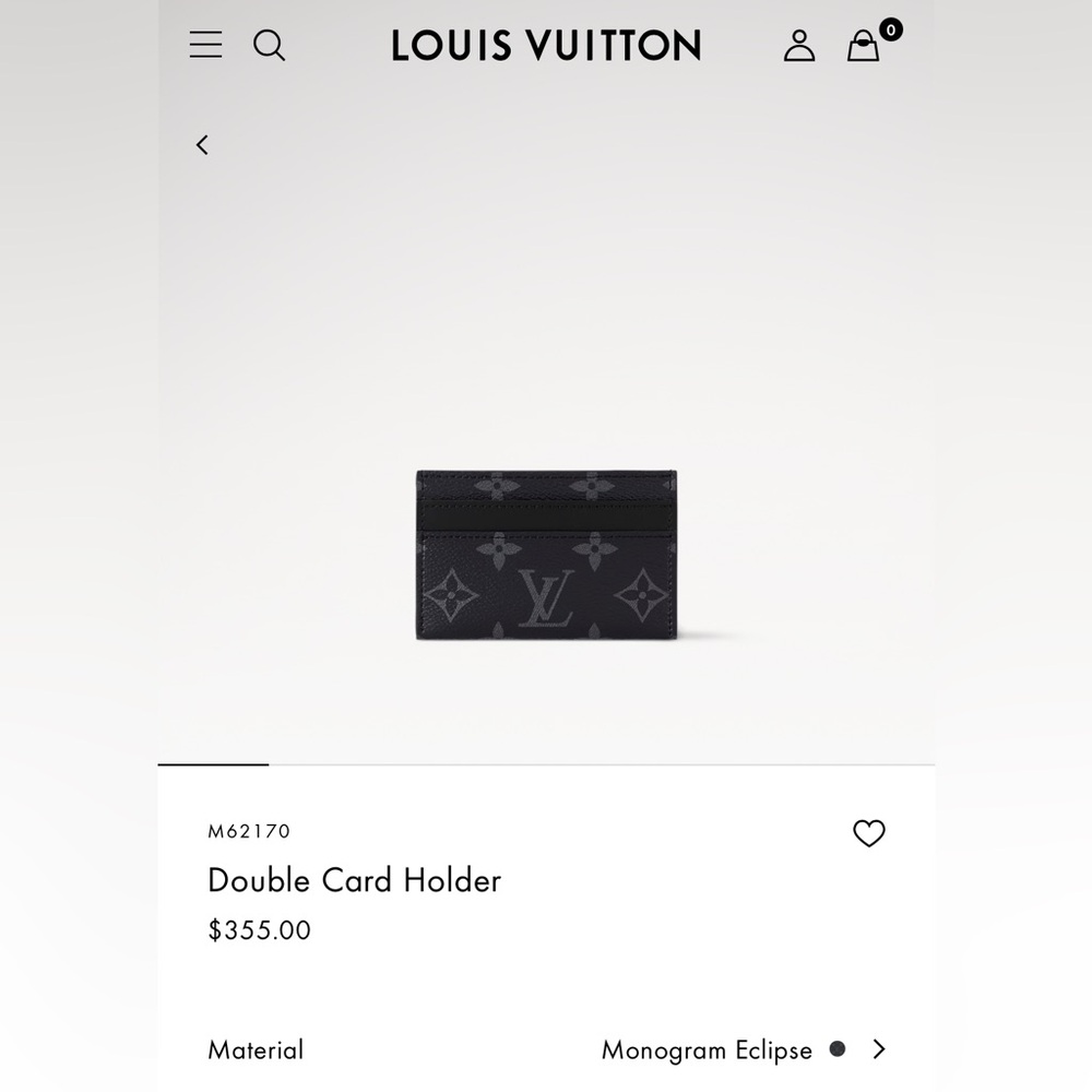 Monogram Eclipse coated canvas